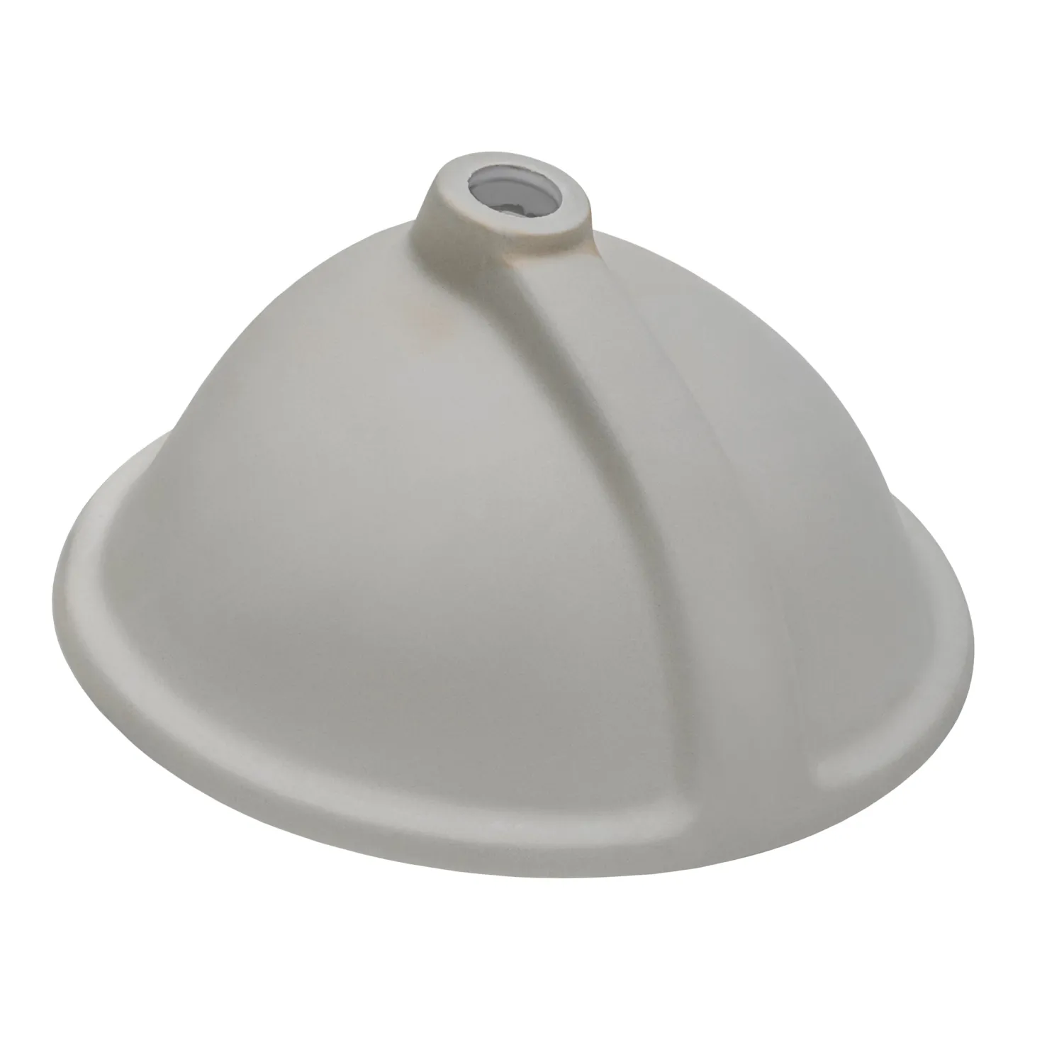 Ruvati 17" x 14" Oval Undermount Bathroom Sink in White
