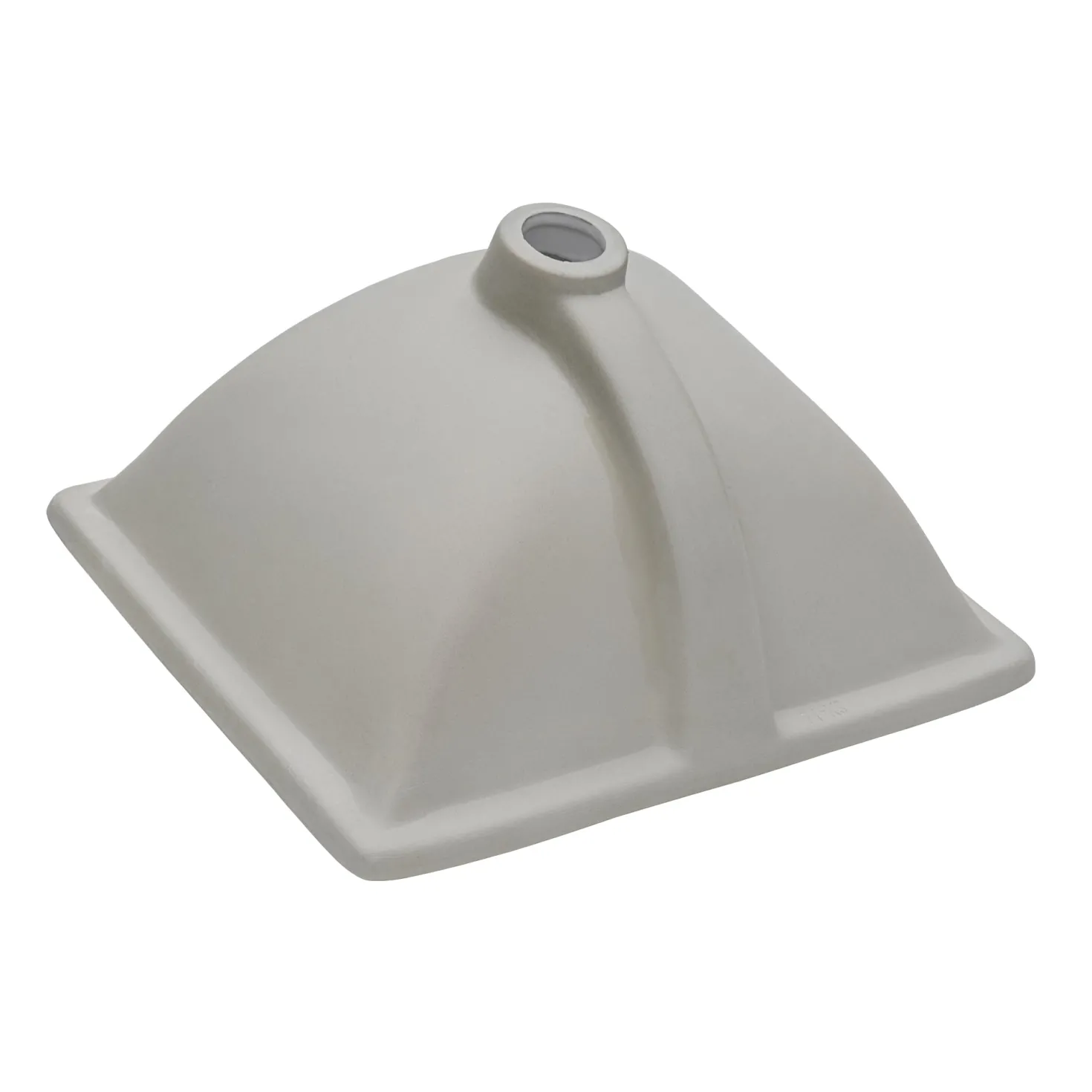 Ruvati 21" x 15" Rectangular Undermount Bathroom Sink in White