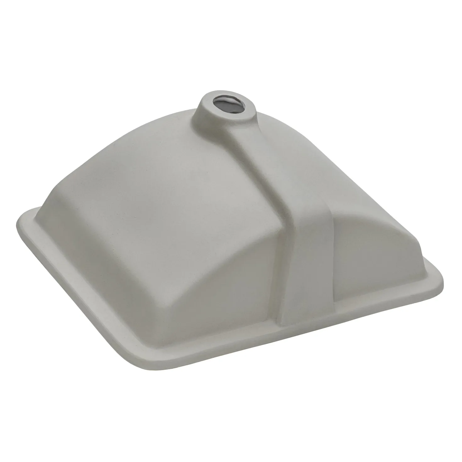 Ruvati 18.5" x 12" Rectangular Undermount Bathroom Sink in White
