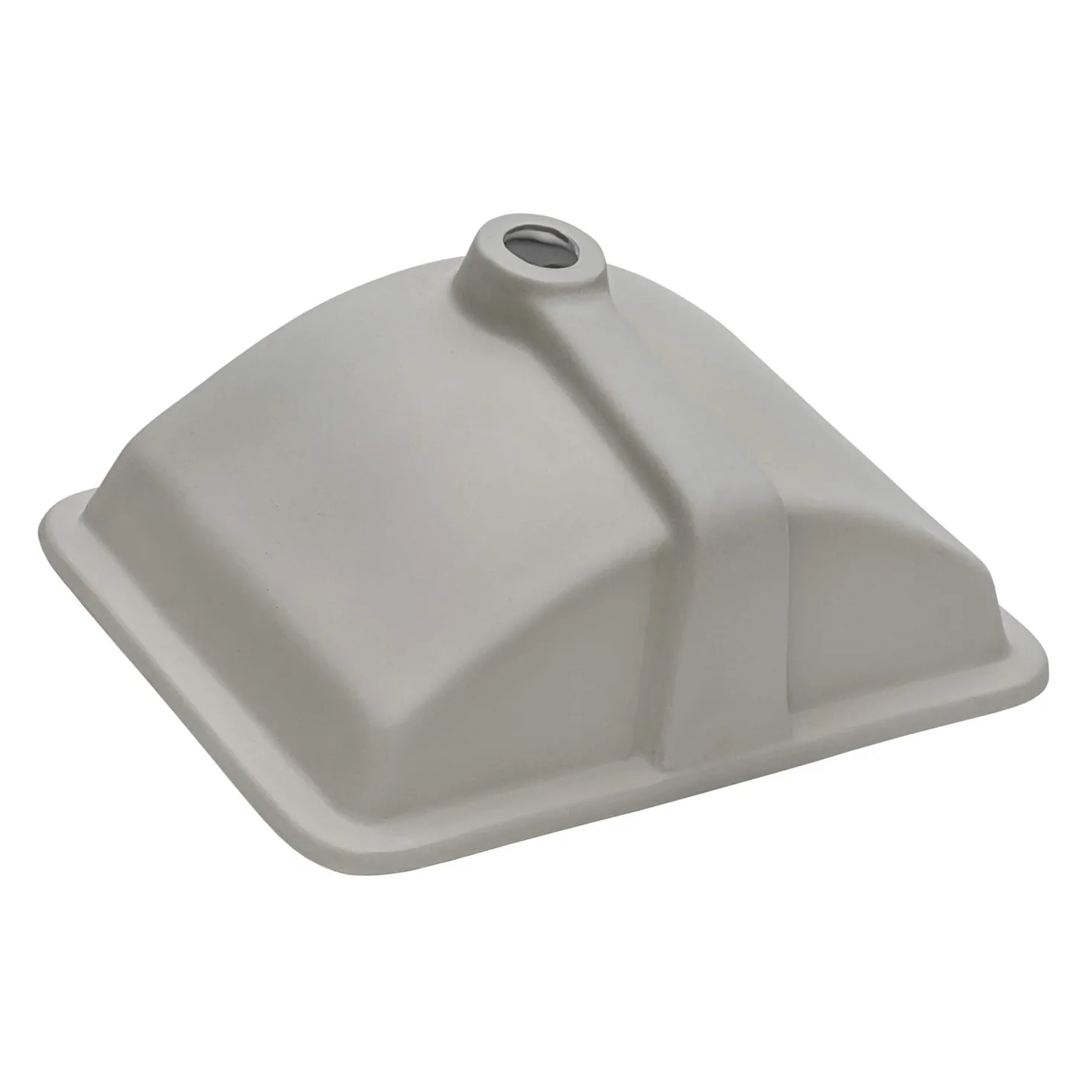 Ruvati 18.5" x 12" Rectangular Undermount Bathroom Sink in White