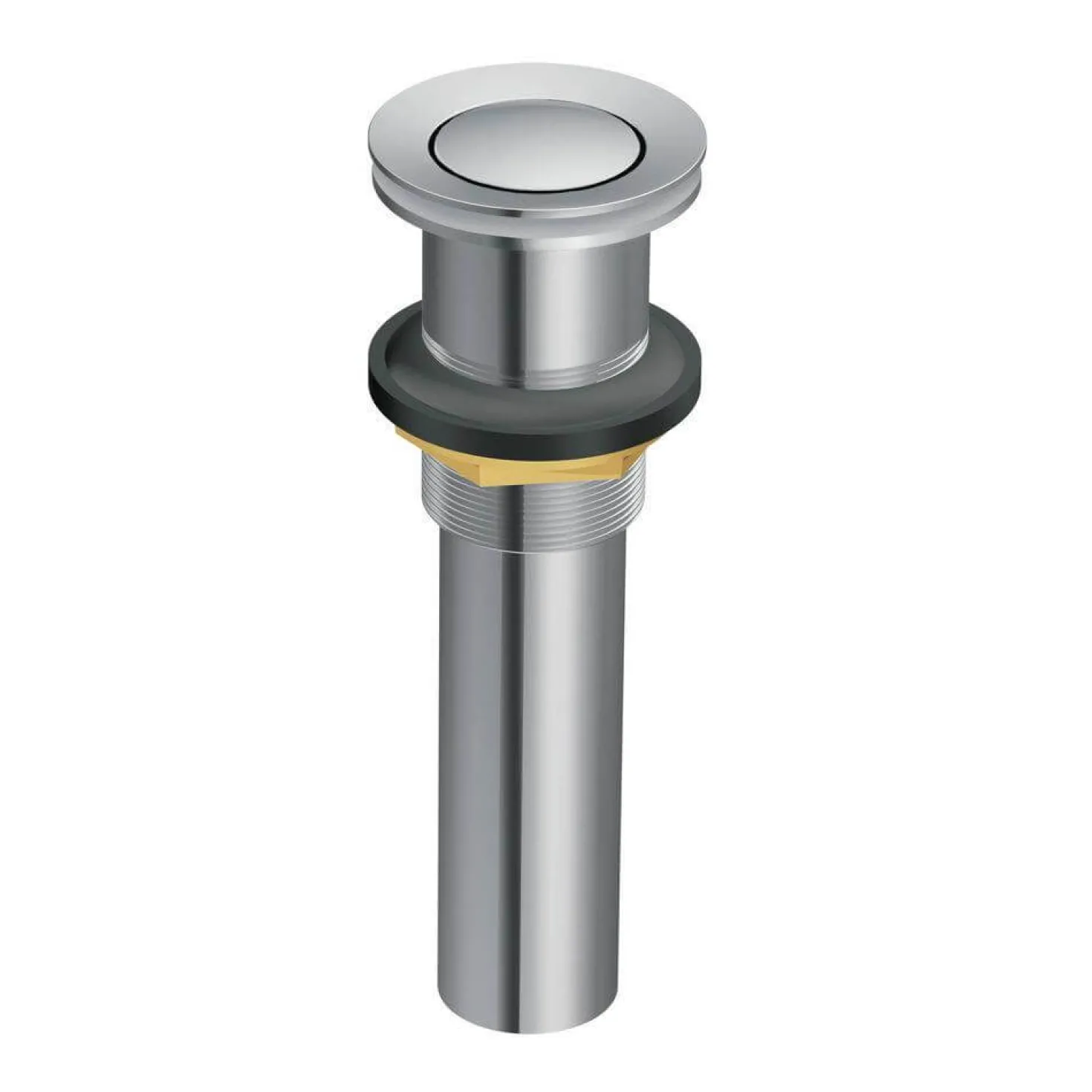 Ruvati 20 x 14" Semi-Recessed Topmount Brushed Stainless Steel Rectangular Bathroom Sink