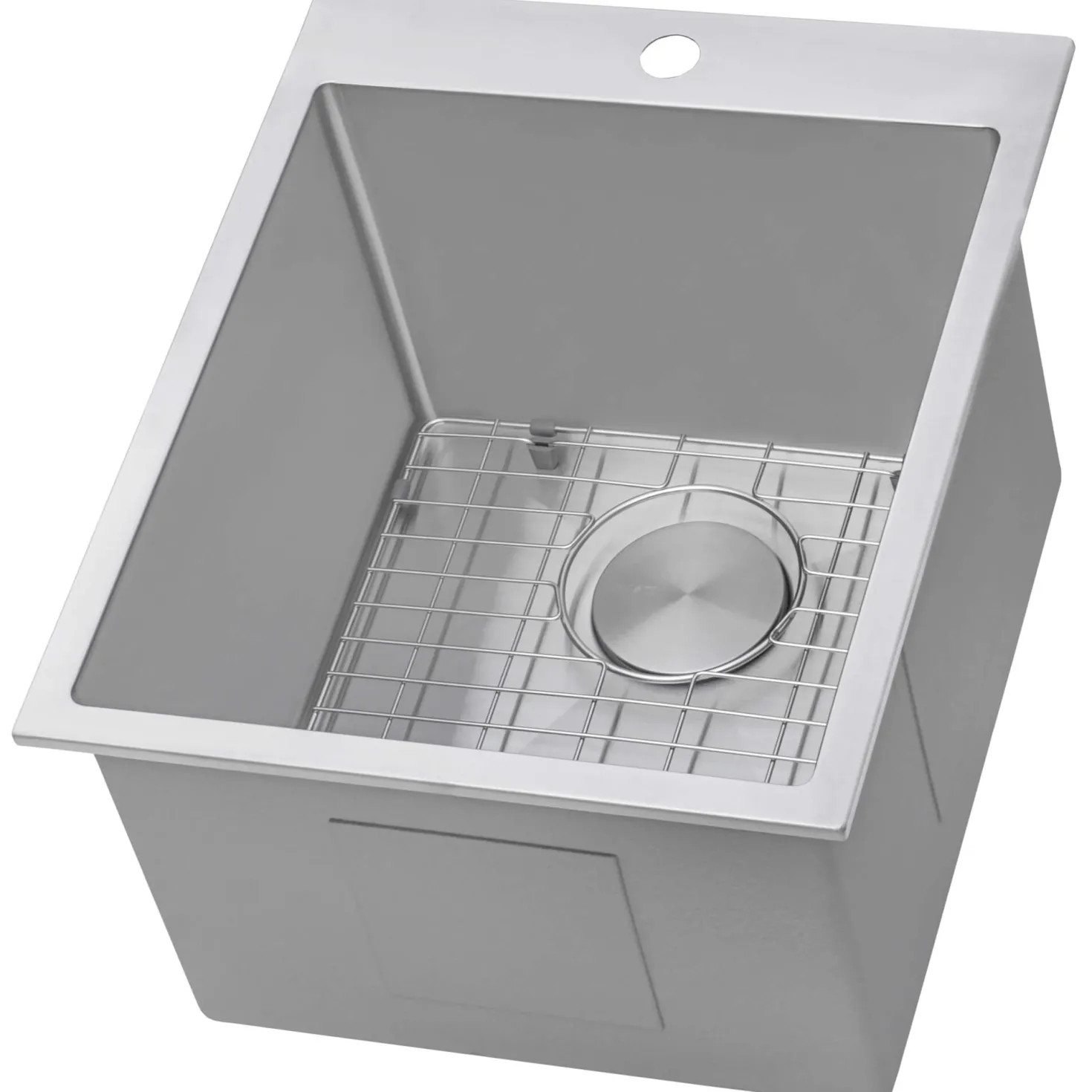 Ruvati 18" x 22" Topmount Laundry Utility Sink | 12" Deep