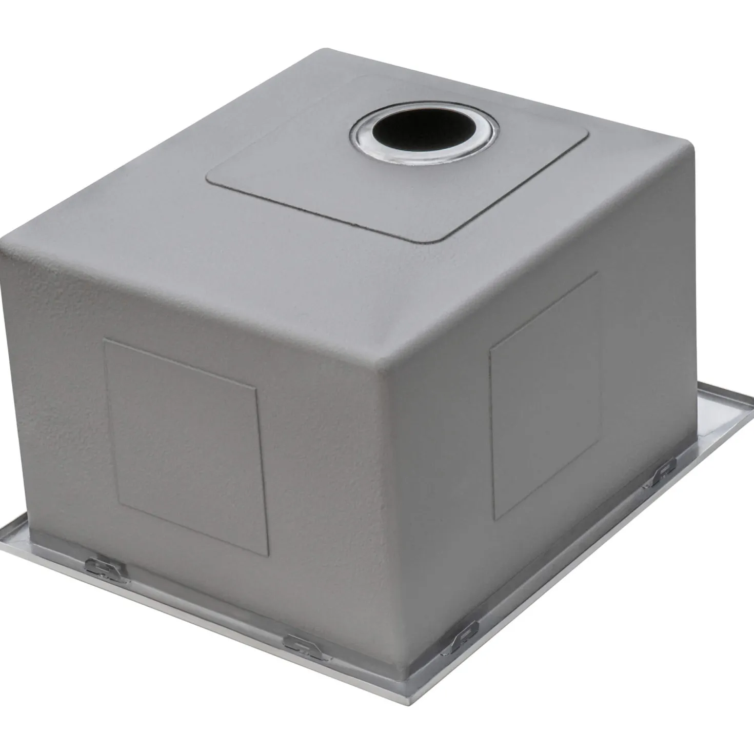 Ruvati 18" x 22" Topmount Laundry Utility Sink | 12" Deep