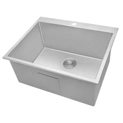 Ruvati 27" x 22" Topmount Laundry Utility Sink | 12" Deep