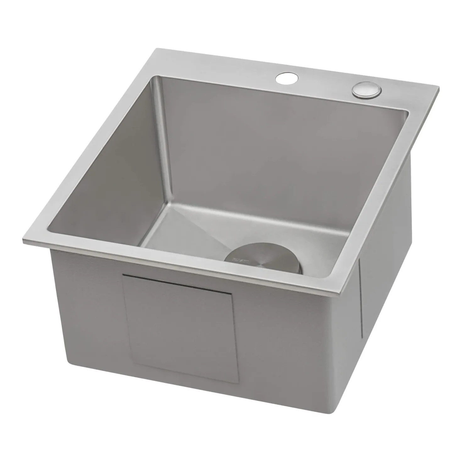 Ruvati 18" x 20" Topmount Prep Sink in 16 Gauge Stainless