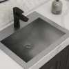 Ruvati 21" x 17" Topmount Stainless Steel Bathroom Sink