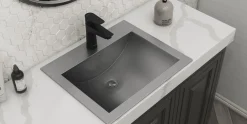 Ruvati 21" x 17" Topmount Stainless Steel Bathroom Sink
