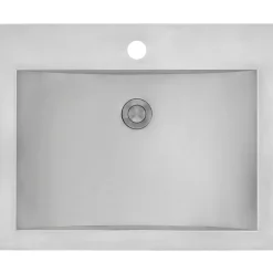 Ruvati 21" x 17" Topmount Stainless Steel Bathroom Sink