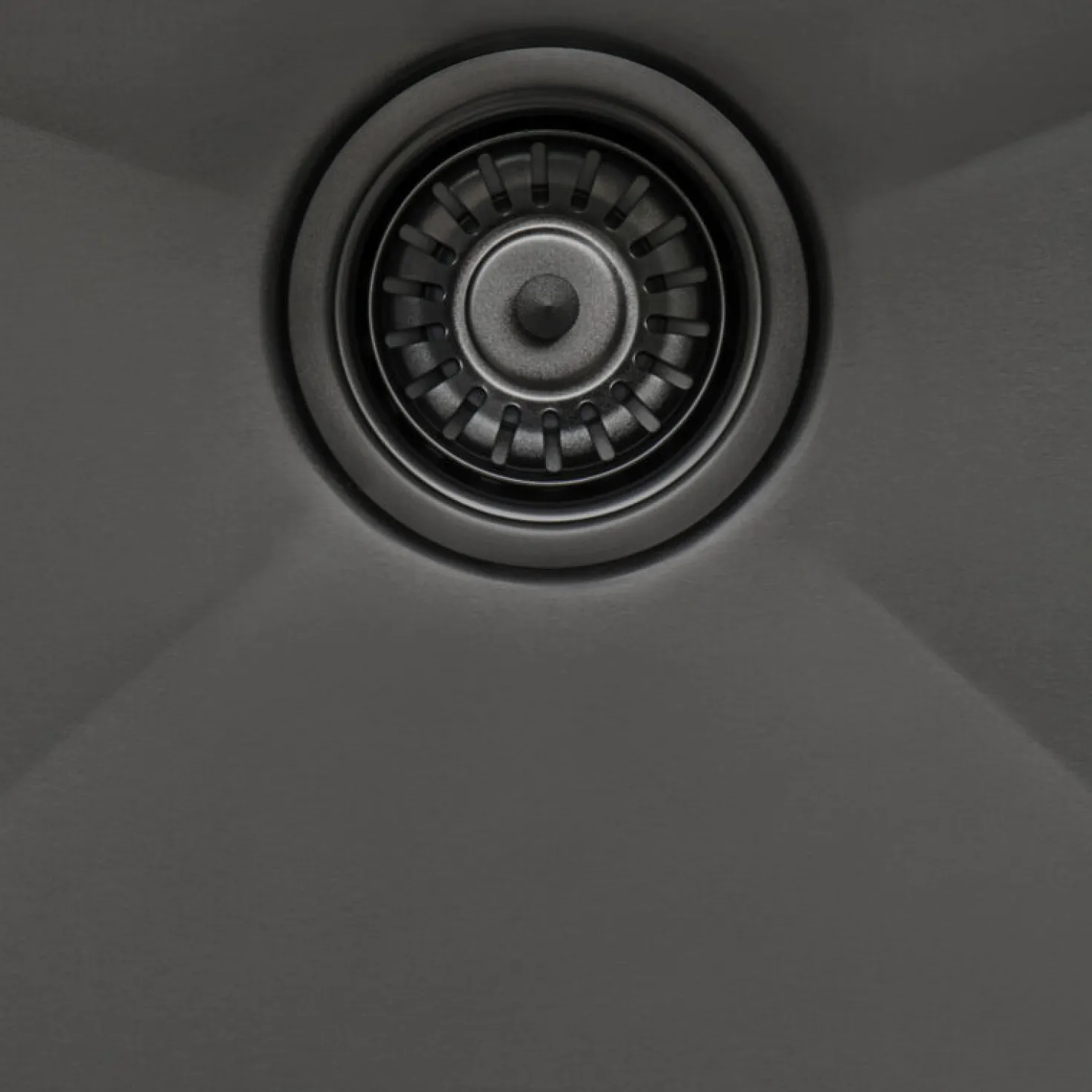 Ruvati 33" x 22" Topmount Workstation Gunmetal Stainless Kitchen Sink