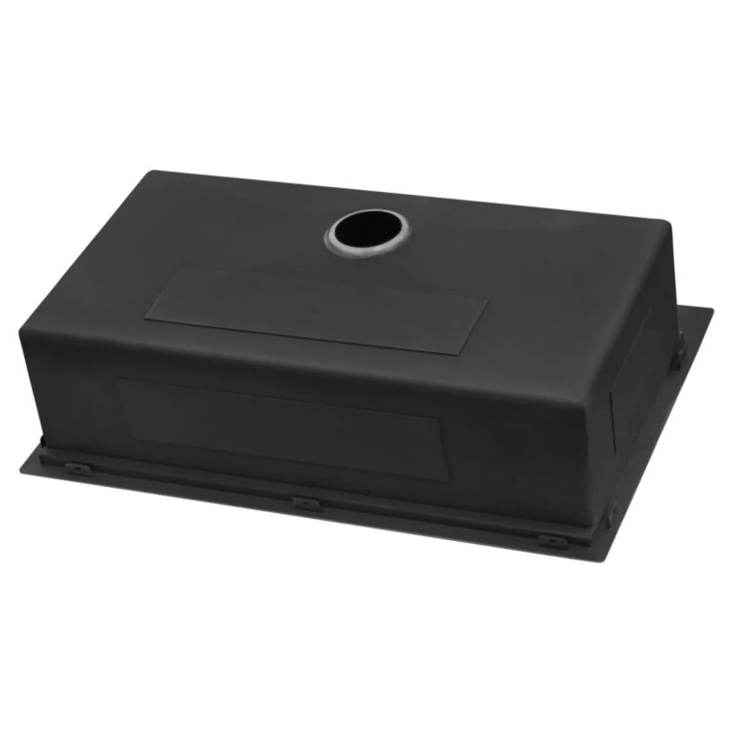 Ruvati 33" x 22" Topmount Workstation Gunmetal Stainless Kitchen Sink