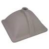 Ruvati 21" x 15" Undermount Bathroom Sink Black Rectangular Porcelain Ceramic with Overflow