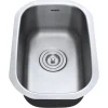 Ruvati 12 x 18" Undermount 16 Gauge Stainless Steel Bar Prep Sink