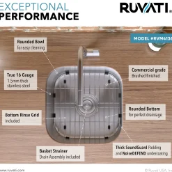 Ruvati 13 x 15