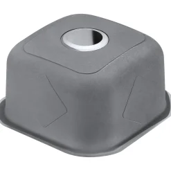 Ruvati 16 x 16" Undermount 16 Gauge Stainless Steel Bar Prep Sink