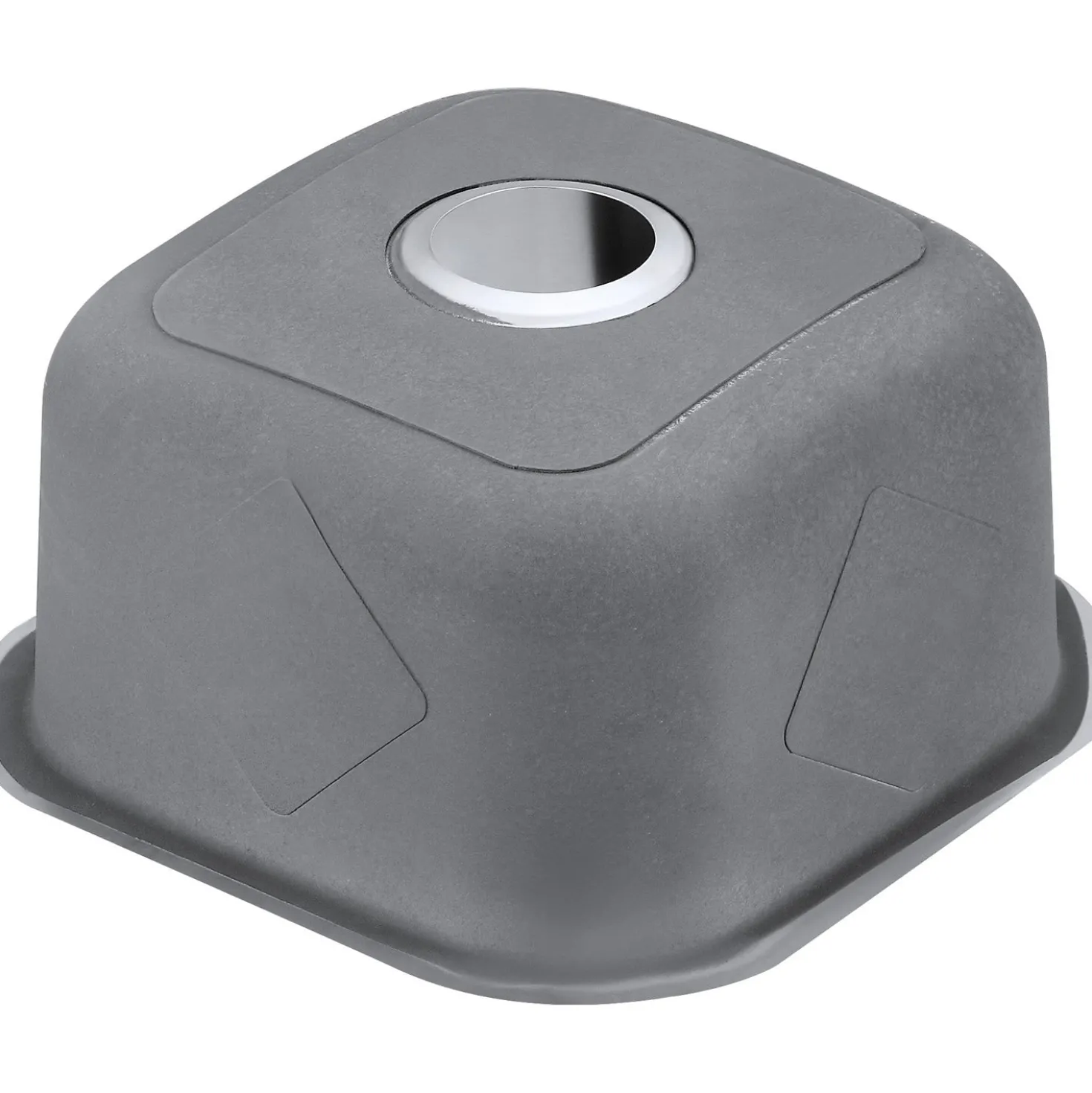 Ruvati 16 x 16" Undermount 16 Gauge Stainless Steel Bar Prep Sink