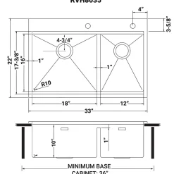 Ruvati 33 x 22
