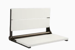26" Shower Seat with Bronze Frame