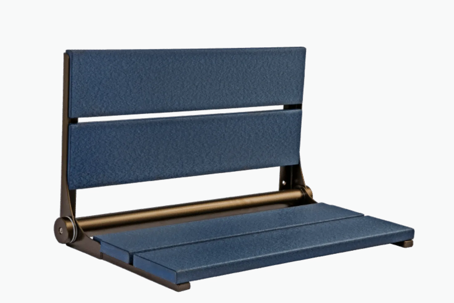 26" Shower Seat with Bronze Frame