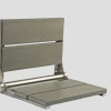 18" Shower Seat with Brushed Frame