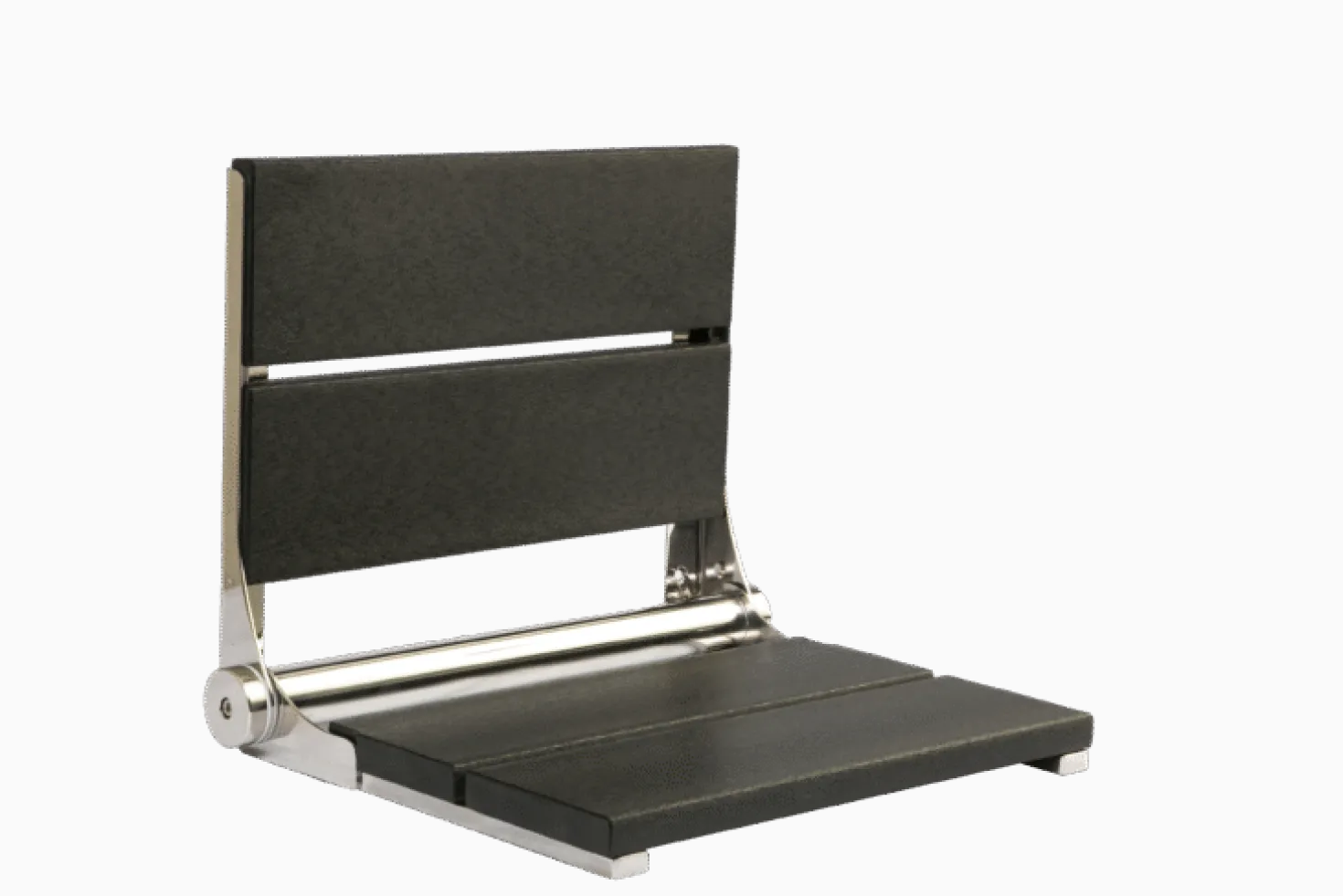 18" Shower Seat with Polished Frame