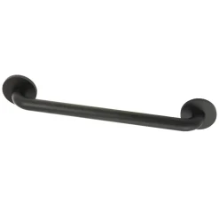 Silver Sage 18" Brass ADA Grab Bar in Matte Black