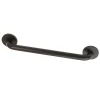 Silver Sage 24" Brass ADA Grab Bar in Matte Black