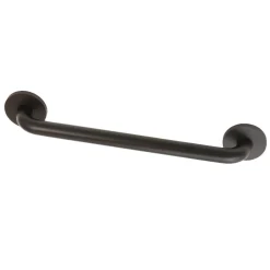 Silver Sage 24" Brass ADA Grab Bar in Matte Black