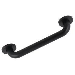 Silver Sage 12" Brass ADA Grab Bar in Matte Black