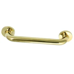 Silver Sage 12" Brass ADA Grab Bar in Polished Brass
