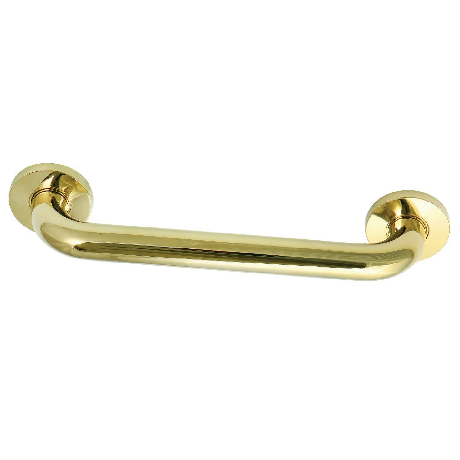 Silver Sage 12" Brass ADA Grab Bar in Polished Brass