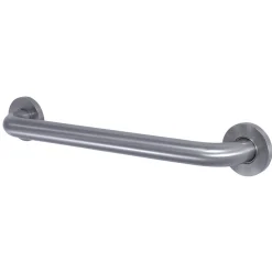 Silver Sage 12" Brass ADA Grab Bar in Brushed Nickel