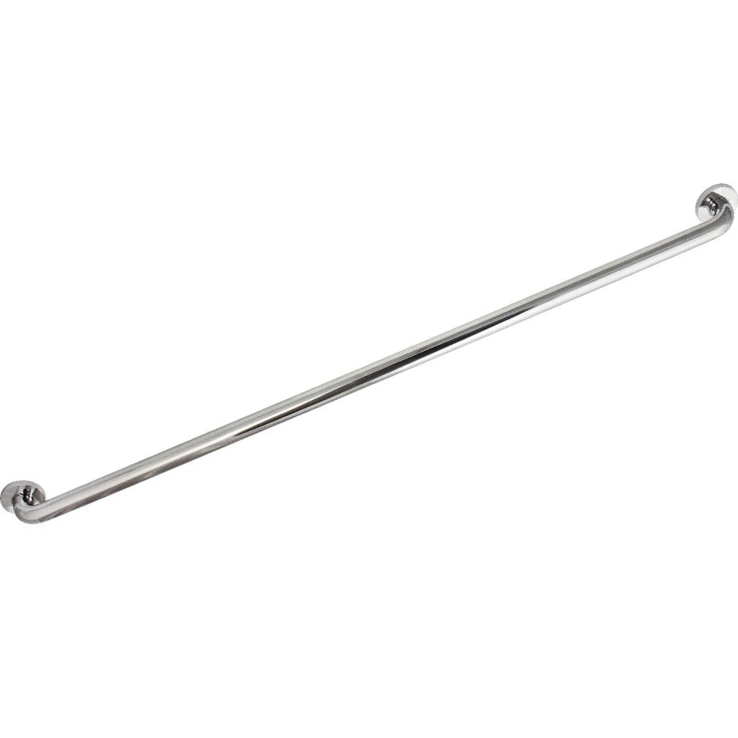 Silver Sage 48" Brass ADA Grab Bar in Polished Chrome