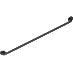 Silver Sage 48" Brass ADA Grab Bar in Matte Black