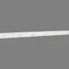 Slim Angle Under Cabinet Outlet Power Strip | White Finish