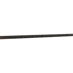 Slim Angle Under Cabinet Outlet Power Strip | Black Finish