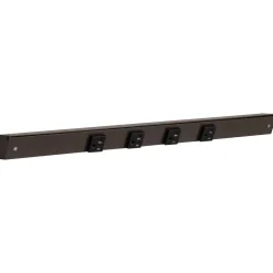 Slim Angle Under Cabinet Outlet Power Strip | Bronze Finish