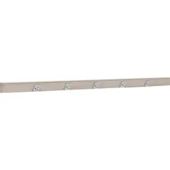Slim Angle Under Cabinet Outlet Power Strip | Satin Nickel Finish