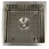 15" Square Marine-Grade Stainless Outdoor Undermount Prep Sink