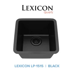 Square Quartz Composite Bar/Prep Sink