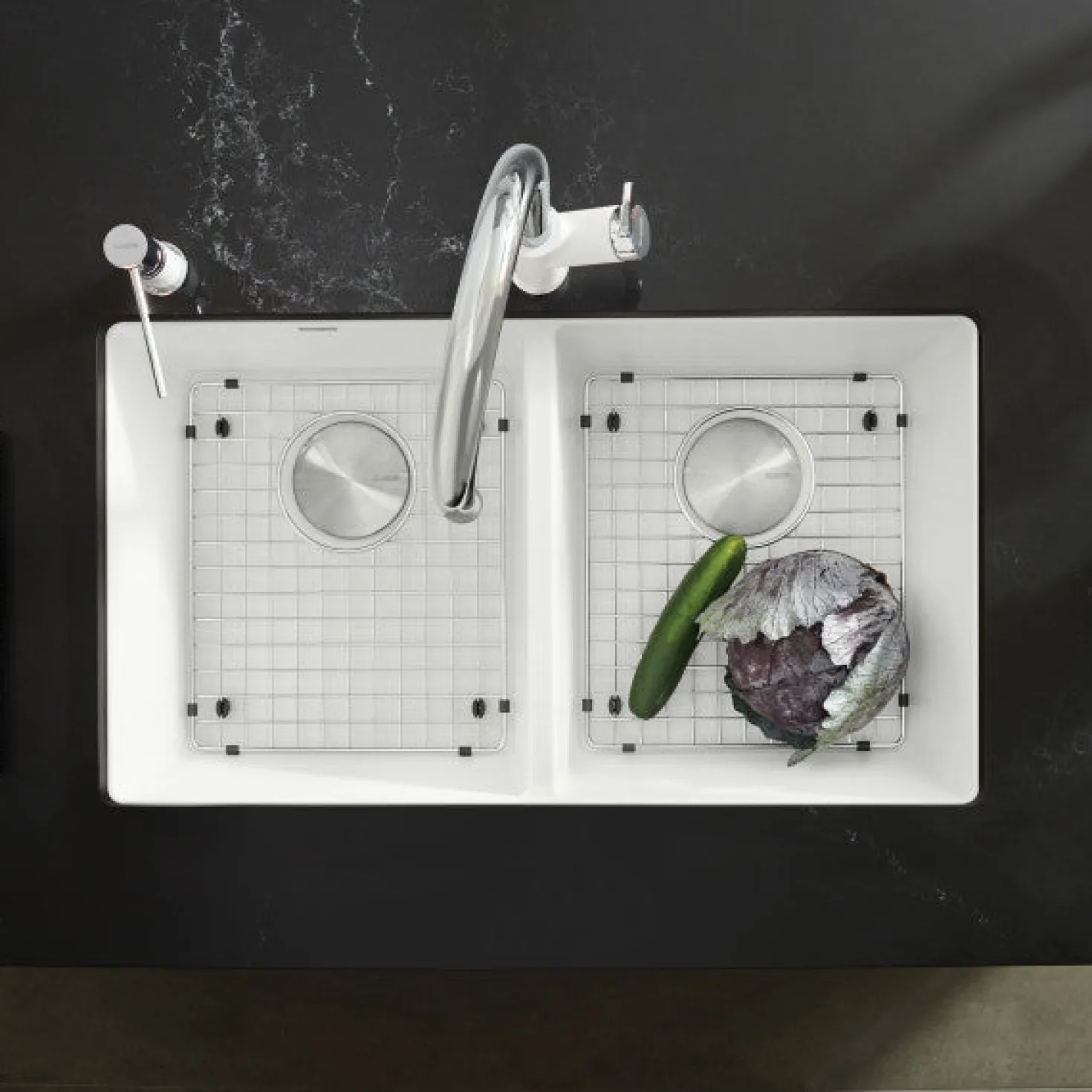 Stainless Steel Bottom Grid for BLANCO Liven Bar and Precis 50/50 Sinks