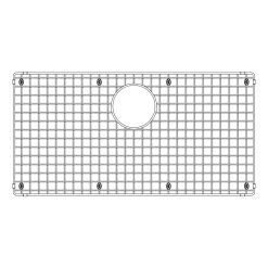 Stainless Steel Bottom Grid for BLANCO Quatrus Super Single Sinks