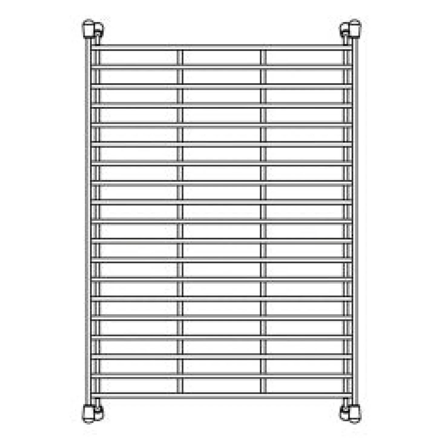 Stainless Steel Floating Grid for BLANCO Precis 60/40, 50/50, CASCADE, 21", 24" & 27" Sinks