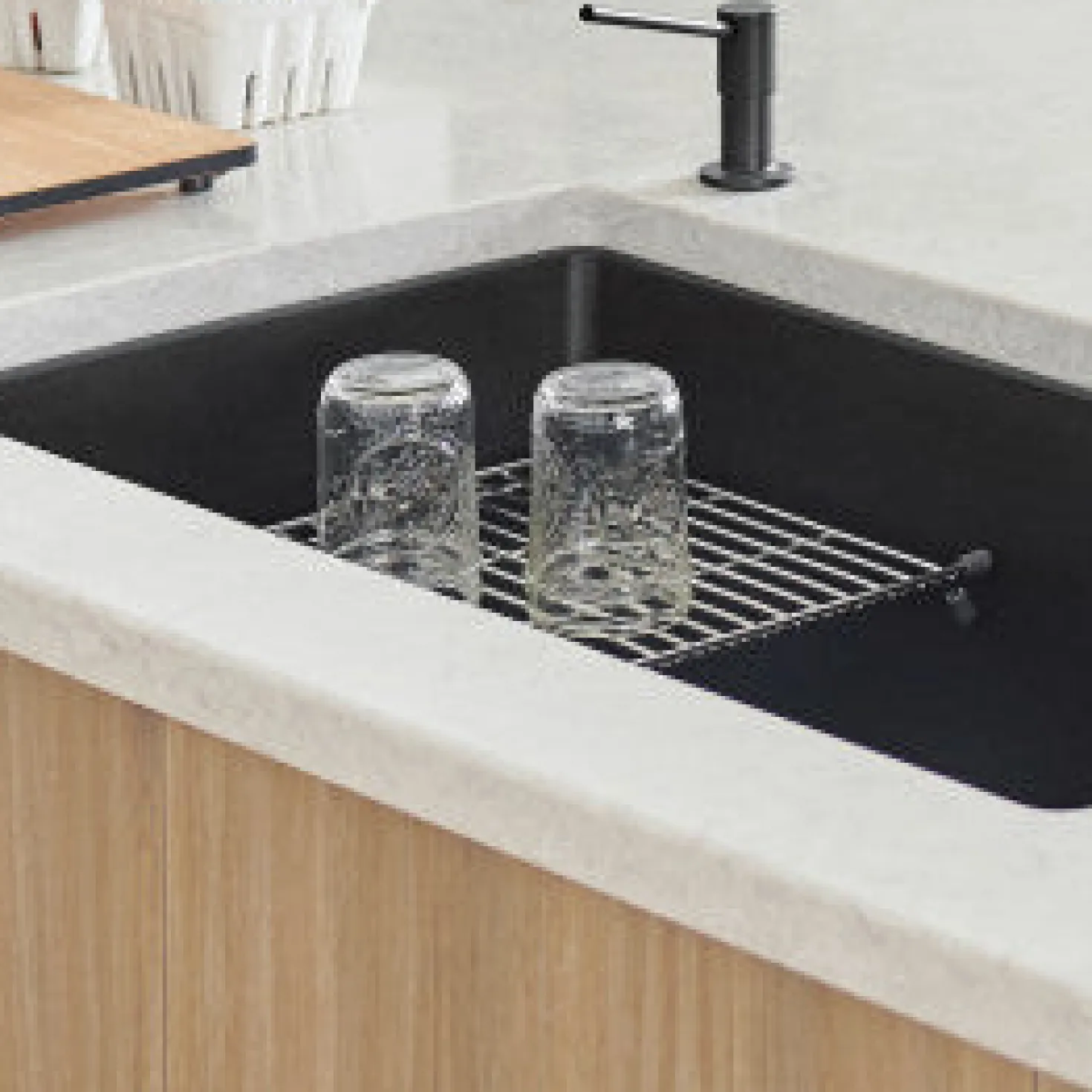 Stainless Steel Floating Grid for BLANCO Precis 60/40, 50/50, CASCADE, 21", 24" & 27" Sinks