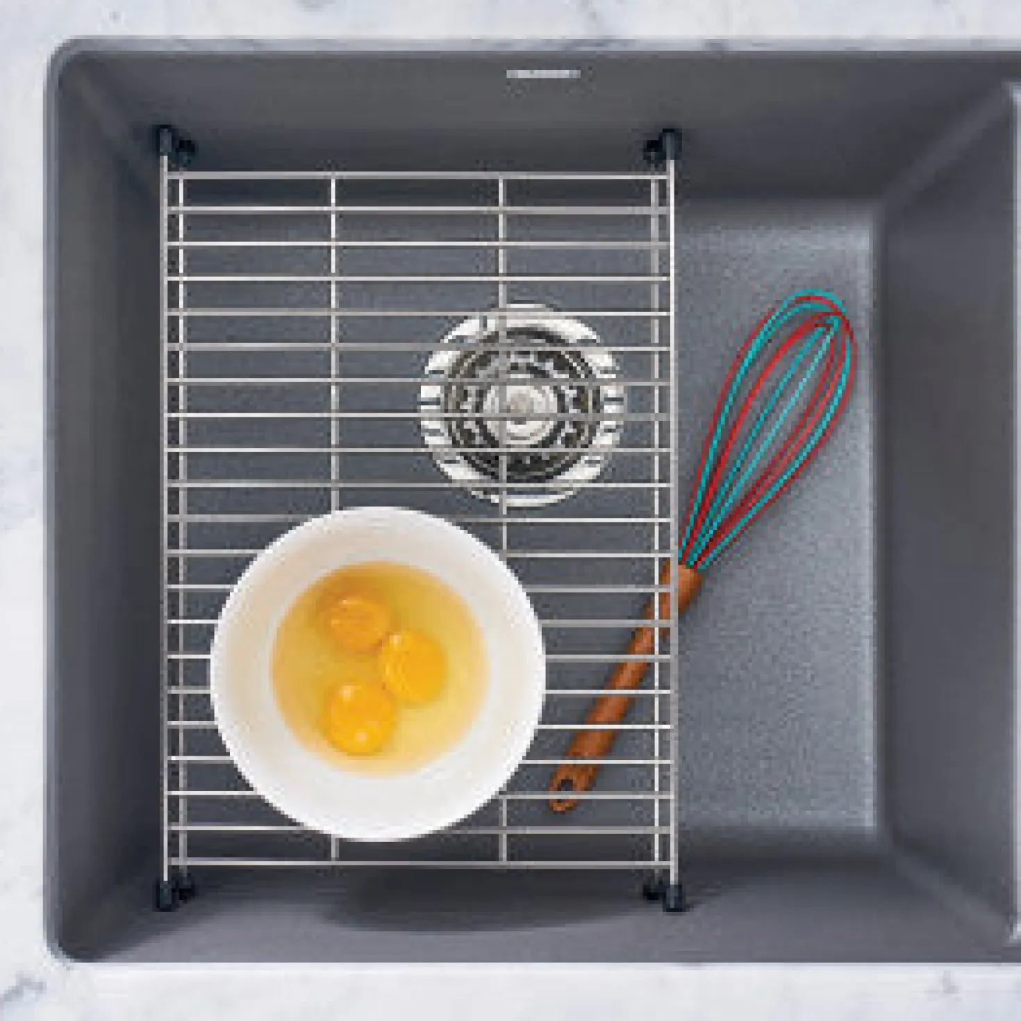 Stainless Steel Floating Grid for BLANCO Precis 60/40, 50/50, CASCADE, 21", 24" & 27" Sinks