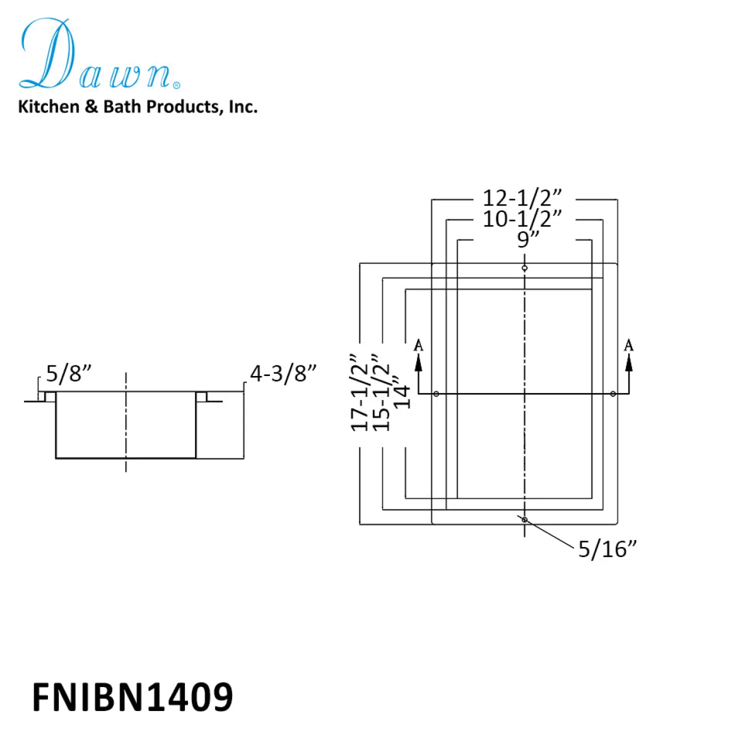 Stainless Steel Shower Niche