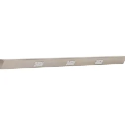 Tamper Resistant Angle Under Cabinet Outlet Power Strip | Satin Nickel Finish