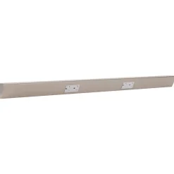 Tamper Resistant Angle Under Cabinet Outlet Power Strip | Satin Nickel Finish