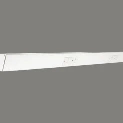 Tamper Resistant Angle Under Cabinet Outlet Power Strip | White Finish