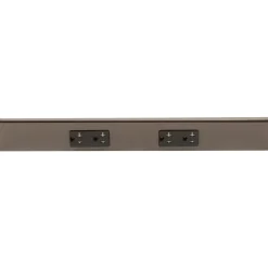 Tamper Resistant Angle Under Cabinet Outlet Power Strip | Bronze Finish