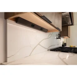 Tamper Resistant Angle Under Cabinet Outlet Power Strip | Bronze Finish